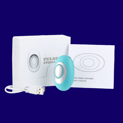 Handheld CES Sleep Aid Microcurrent EMS Pulse Device Hypnosis Insomnia Mental Stress Pressure Relief Anxiety Eliminat Relax