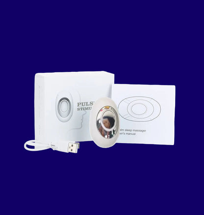 Handheld CES Sleep Aid Microcurrent EMS Pulse Device Hypnosis Insomnia Mental Stress Pressure Relief Anxiety Eliminat Relax