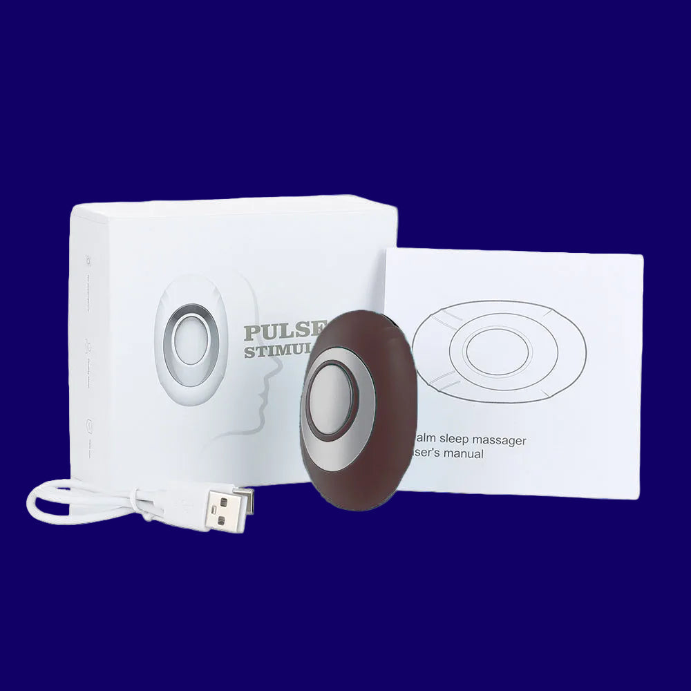 Handheld CES Sleep Aid Microcurrent EMS Pulse Device Hypnosis Insomnia Mental Stress Pressure Relief Anxiety Eliminat Relax